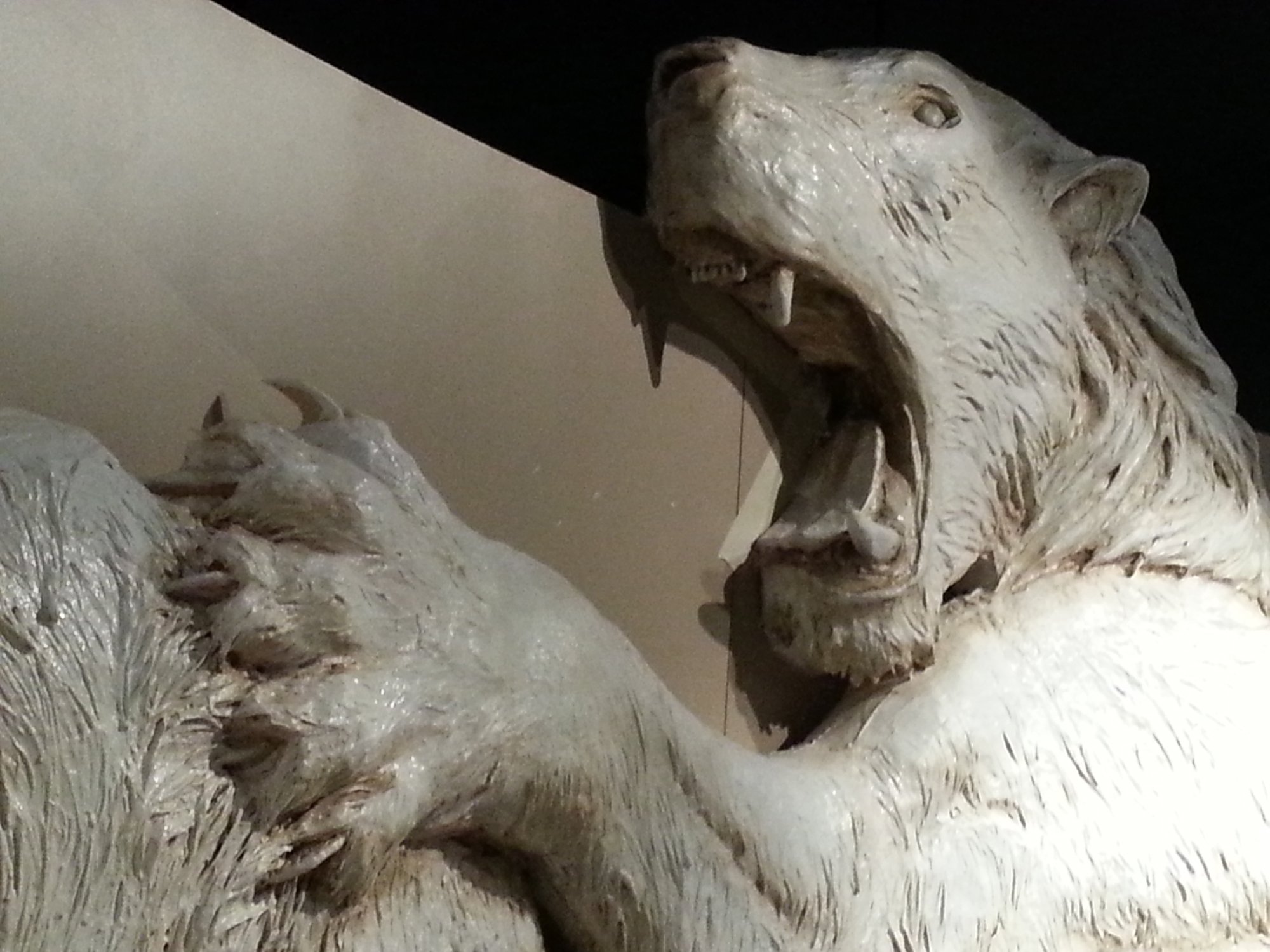 American Lion bas-relief